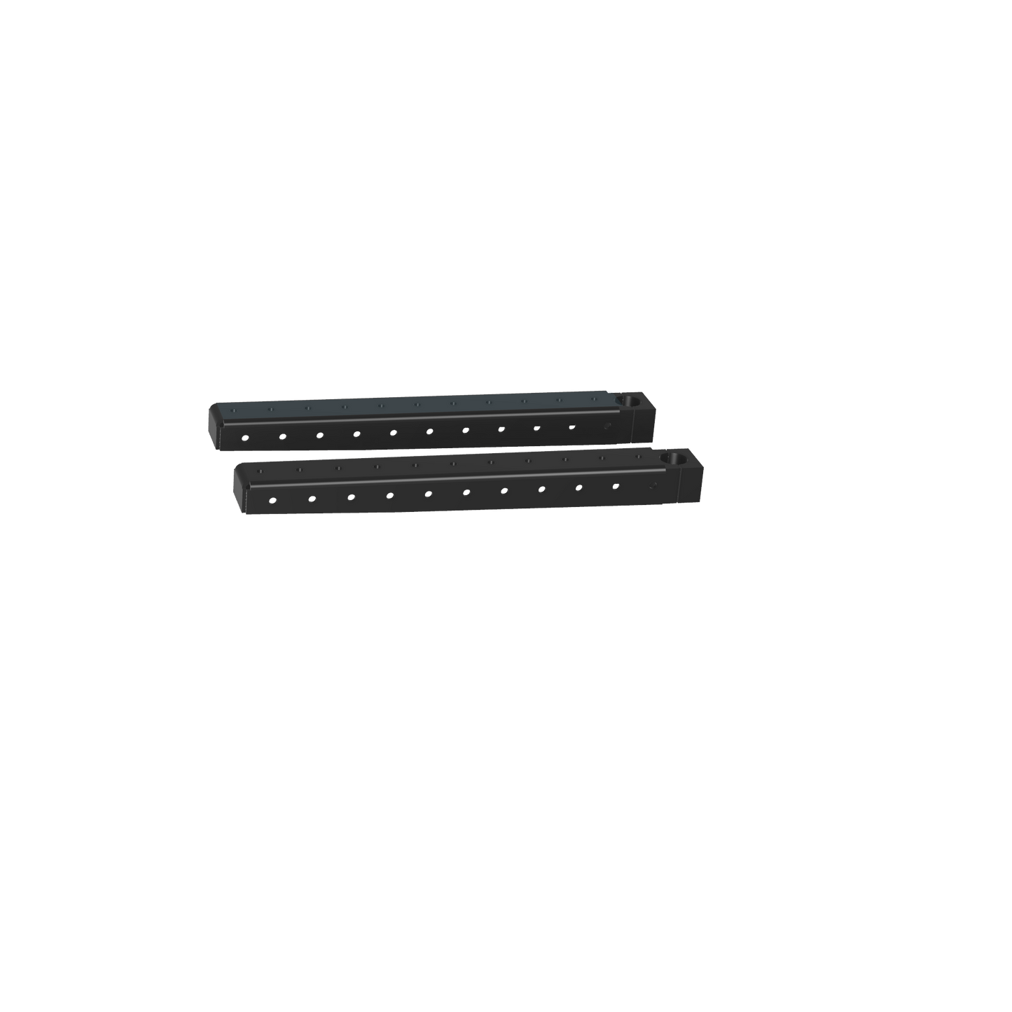 Bike rack support arm for tubular rack