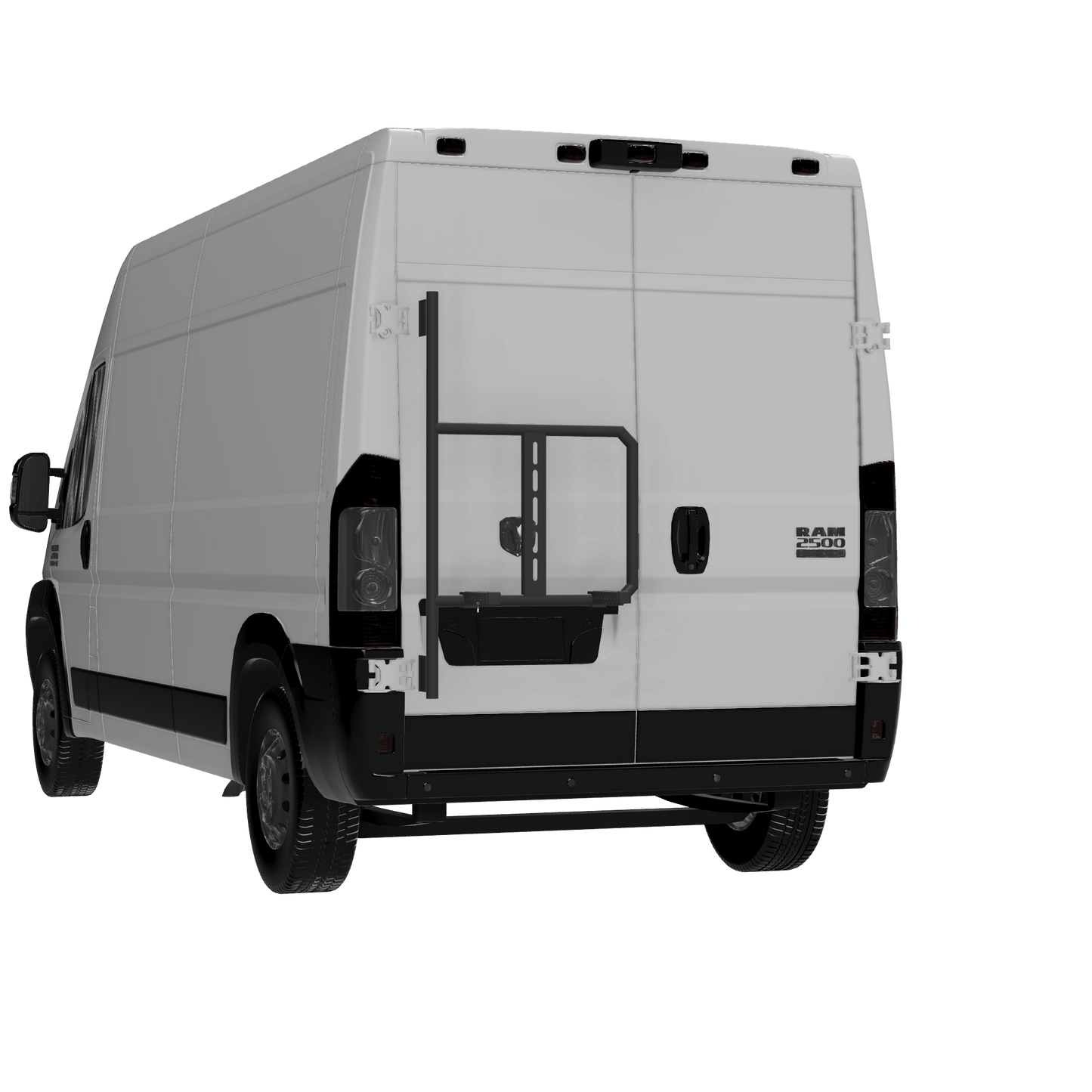 Spare tire holder - Left door - Promaster