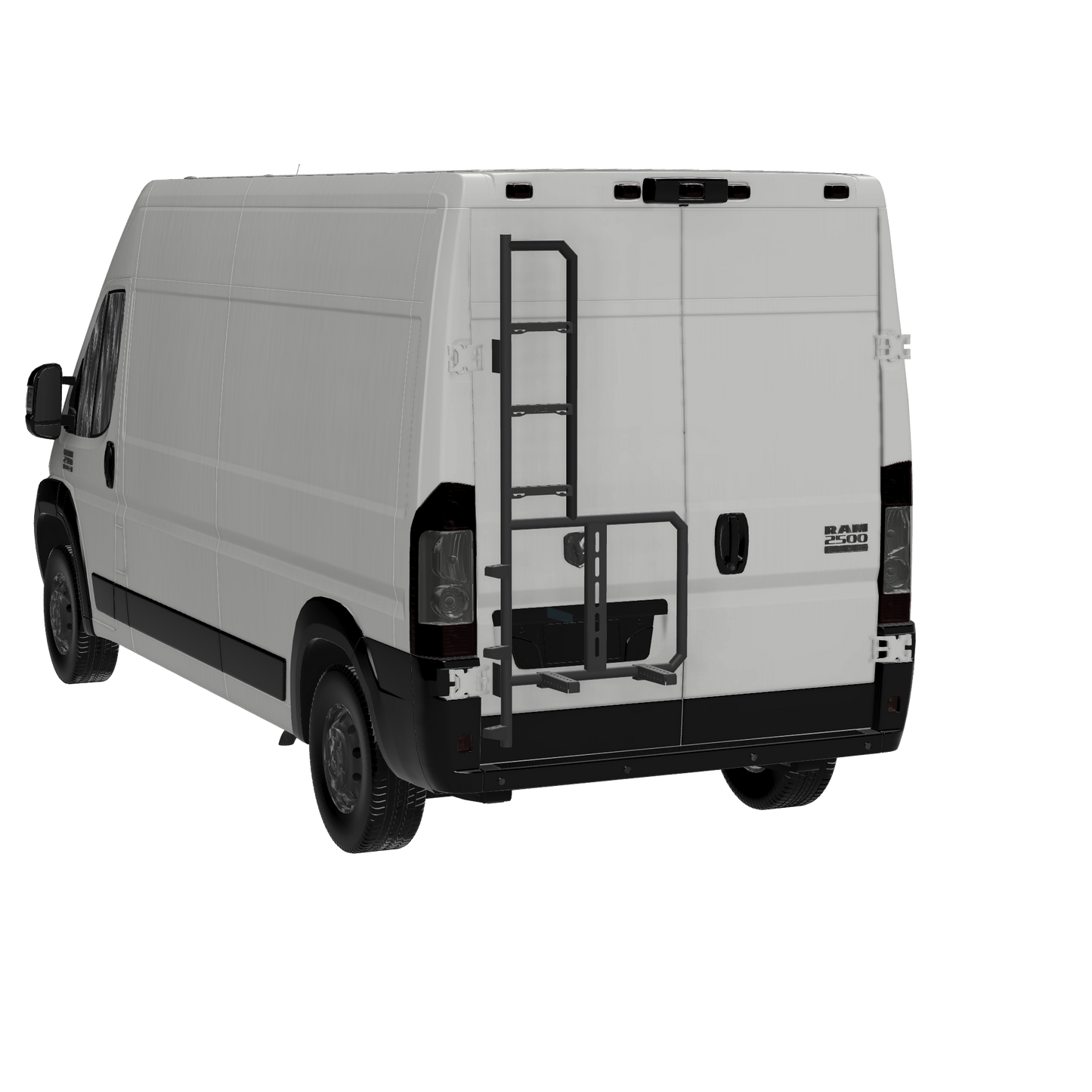 Support de pneu de secours avec échelle – Promaster