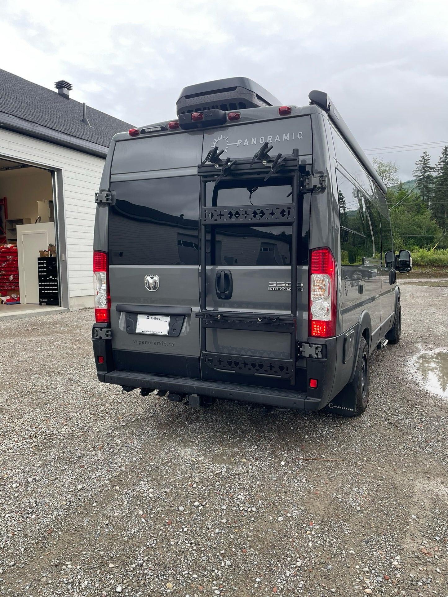 Rack pleine porte droite - Promaster