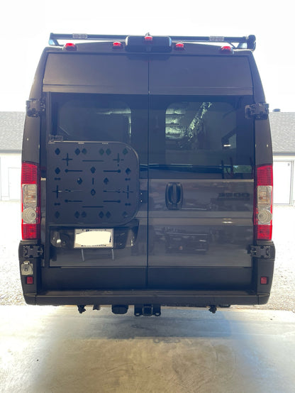 Support pneu de secours - Porte gauche - Promaster