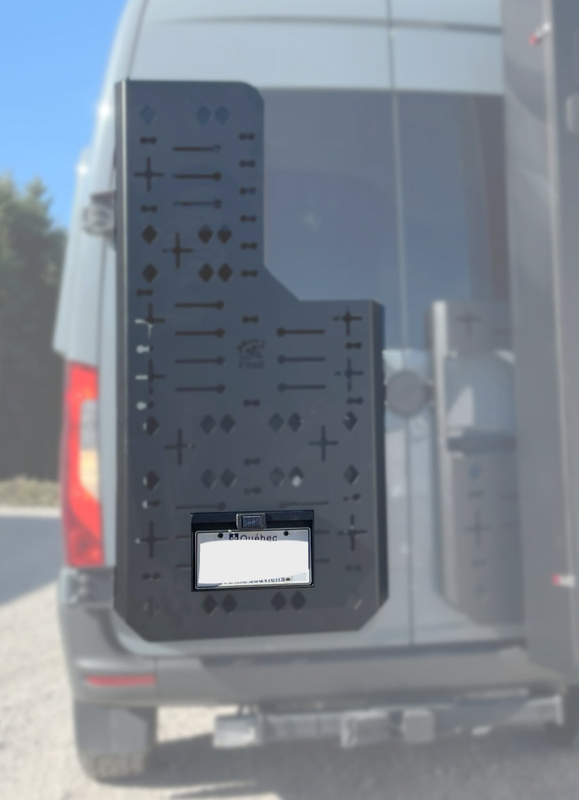 Support de plaque d’immatriculation