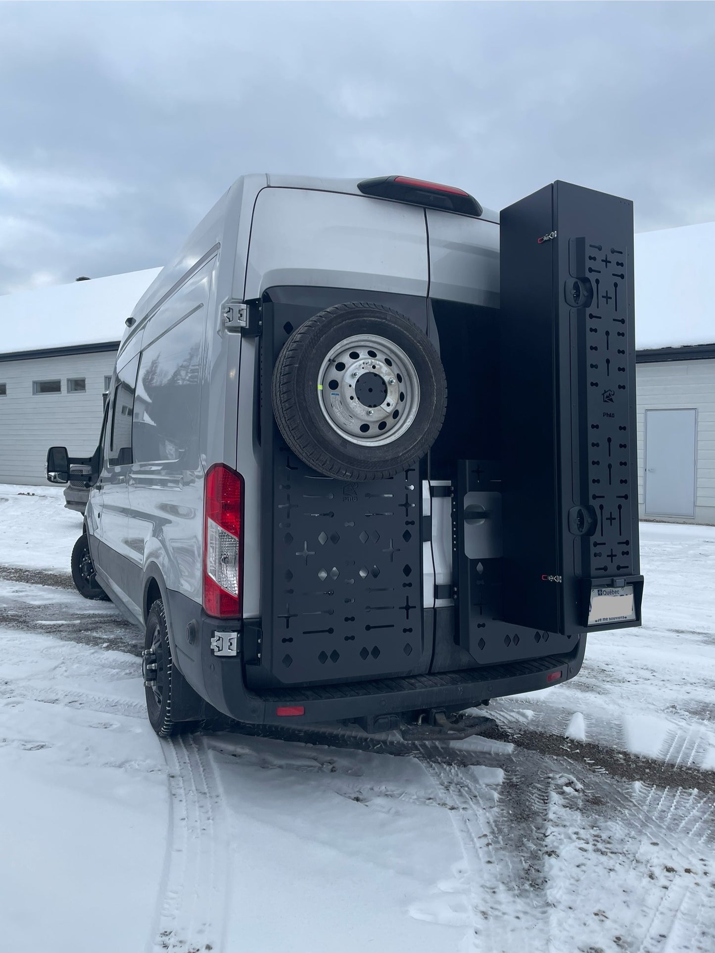 Deluxe Panel Tire Holder