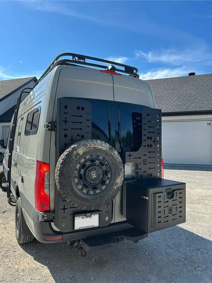 Deluxe Panel Tire Holder