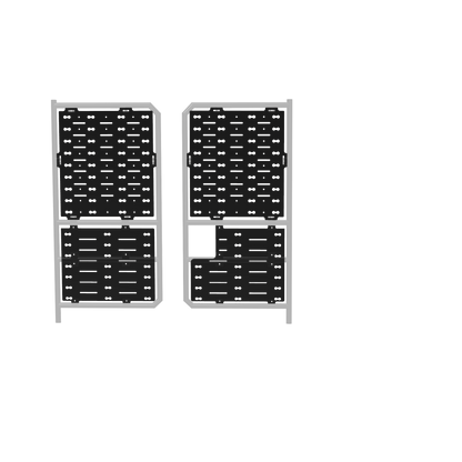 Panneau bas multi-trou support pleine porte Transit passagé