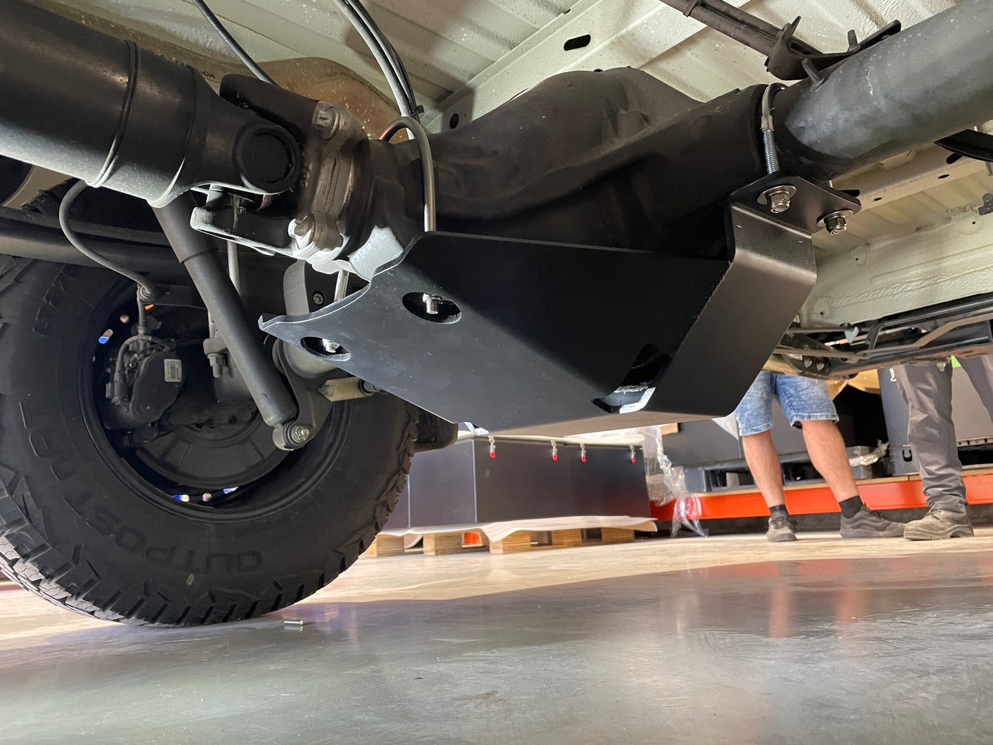 Phlosystem differential protection panel for mercedez benz sprinters models 2019 and more recent.
