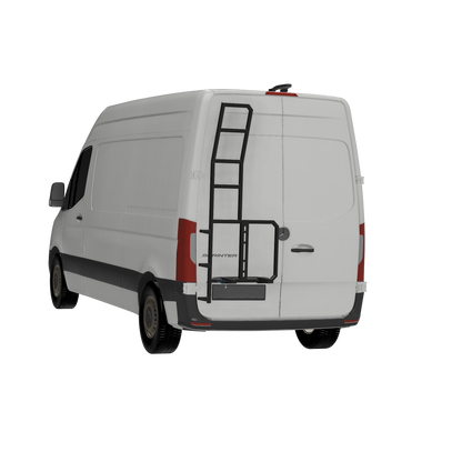 Support de pneu de secours avec échelle – Sprinter 2019+ charnière 270 degrés