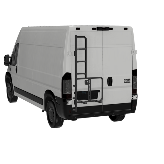 Support de pneu de secours avec échelle – Promaster