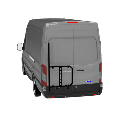 Support pneu de secours - Porte gauche - Transit