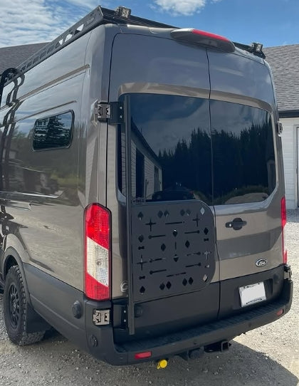 Support pneu de secours - Porte gauche - Transit