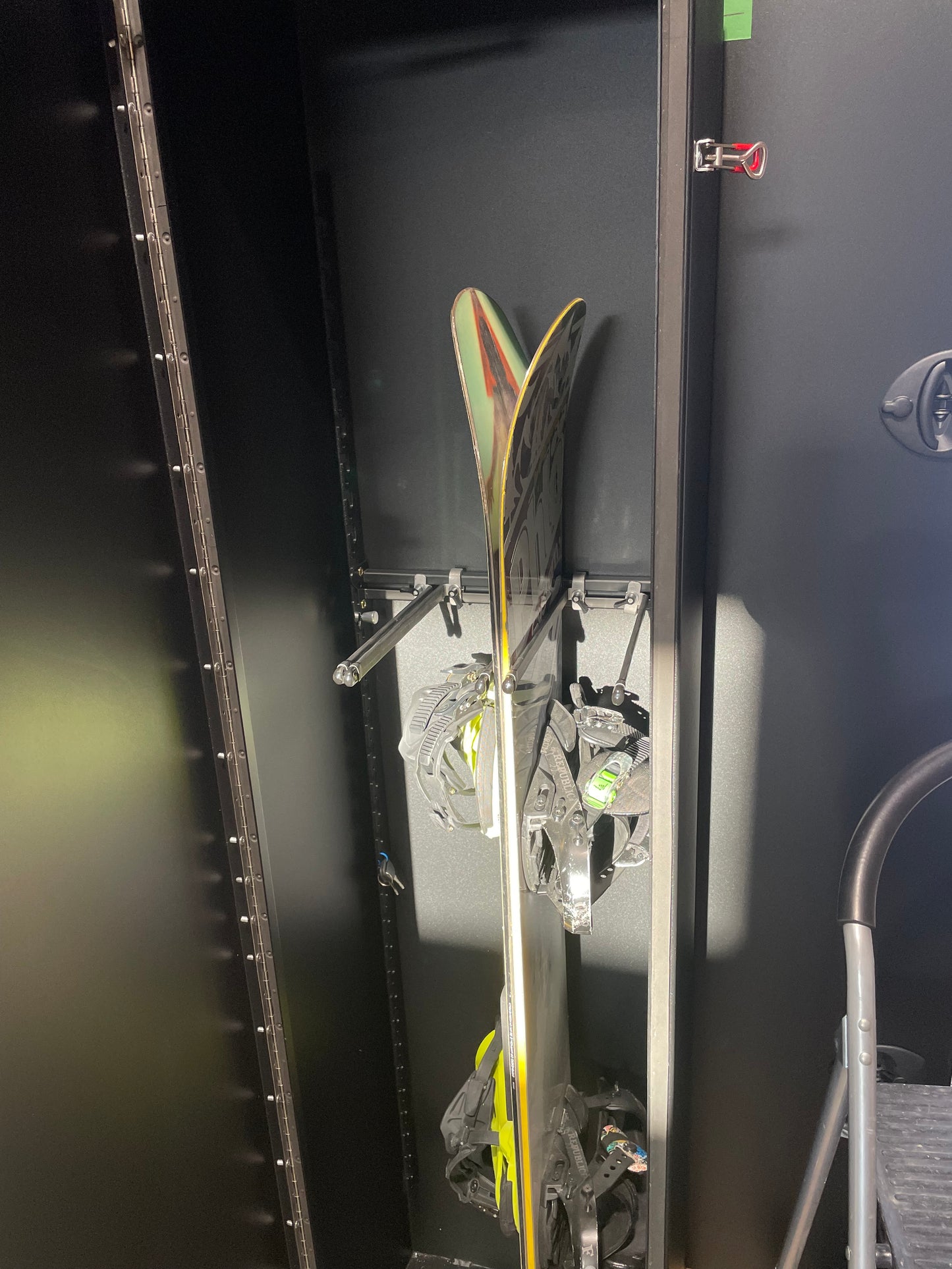 snowboard storage for class B vehicles